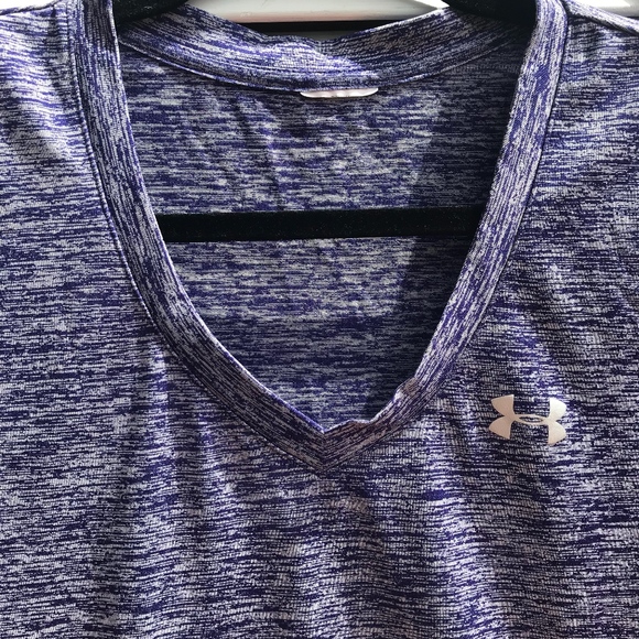 Purple Under Armour T-Shirt - Picture 2 of 4